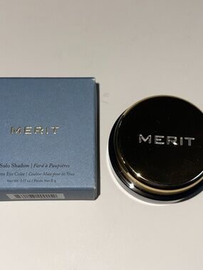 MERIT Solo Shadow Cream-to-Powder Soft Matte Eyeshadow Studio 0.17 oz - NEW